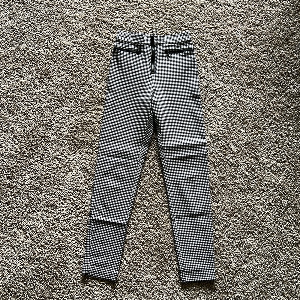 Black & White Checkered Pant